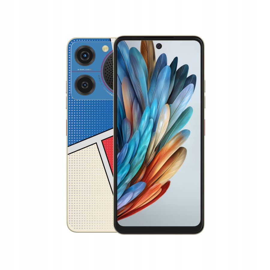 Nubia Music 4GB 128GB 4G LTE Dual Sim Wielokolorowy Pop Art