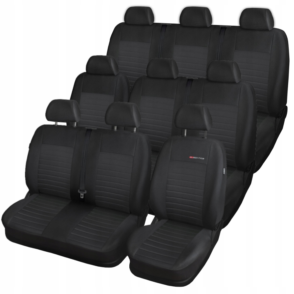 Pokrowce samochodowe miarowe na miarę do Trafic III 9os 2014-19