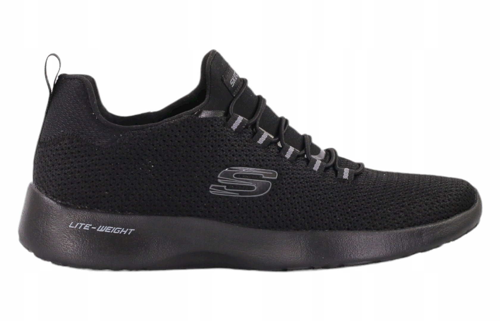 Buty męskie Skechers Dynamight 58360-BBK niskie czarne 45