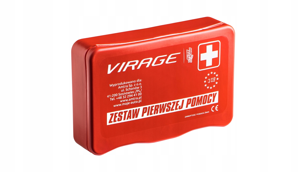 Apteczka Moje Auto 94-004 Czerwona