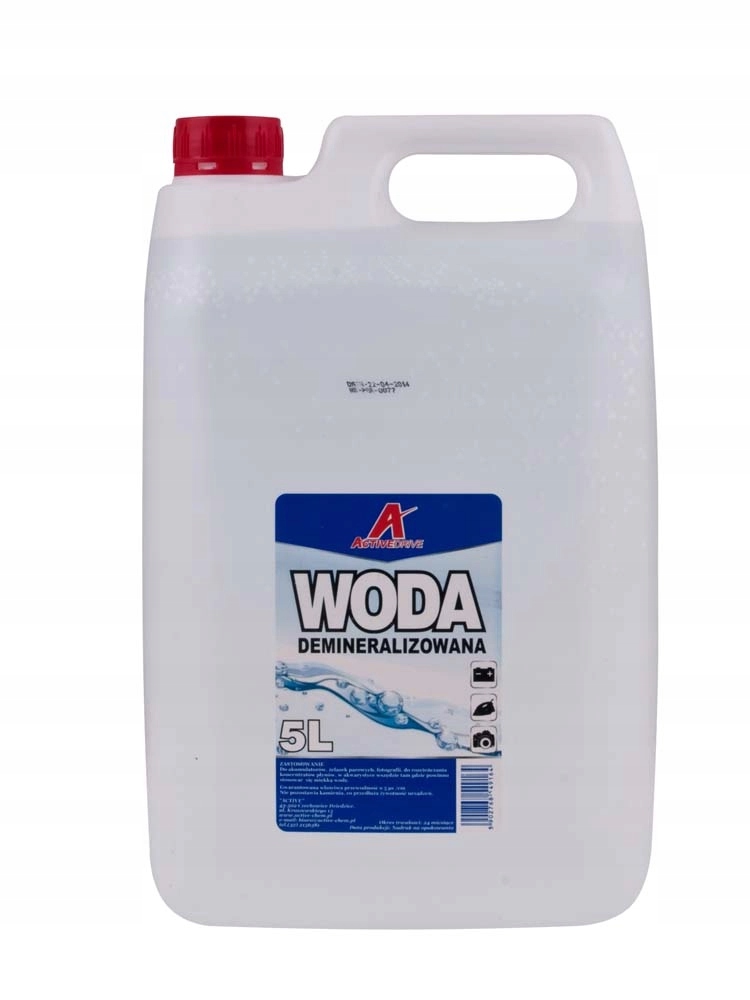 Active Woda demineralizowana 5 l