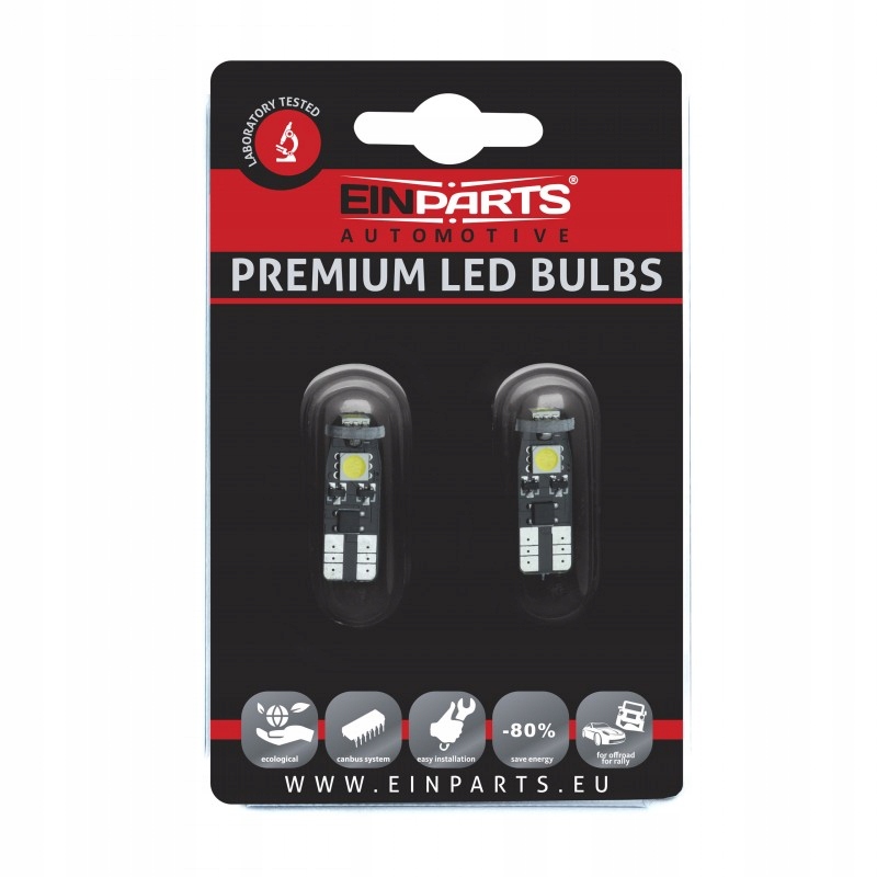 EPL06 W5W T10 Canbus 3SMD 5050 2 Szt
