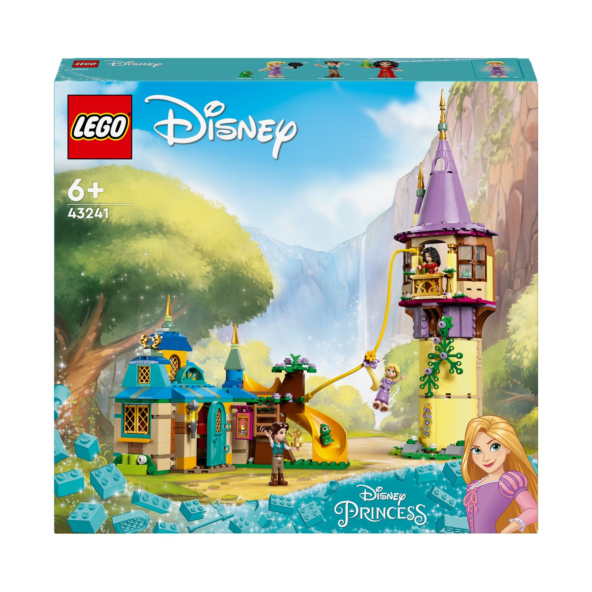 Lego Disney 43241 Wieża Roszpunki i Dziarskie Kaczątko