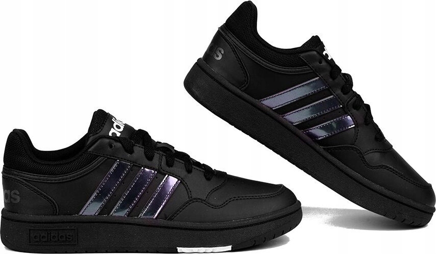 Buty Dziecięce Adidas Hoops 3.0 K Czarne GZ9671 r 35