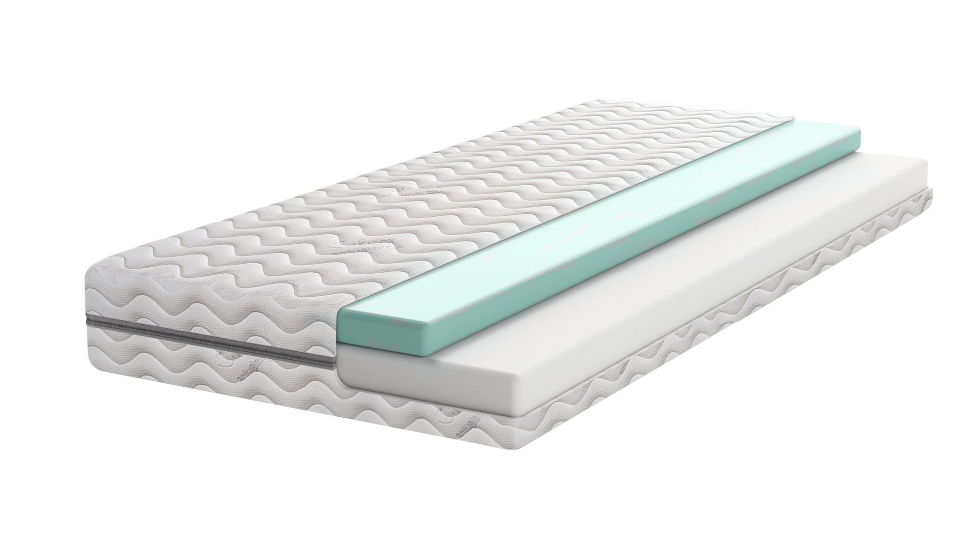 Materac piankowy Dwie Twardości H2 H3 80x180 17cm