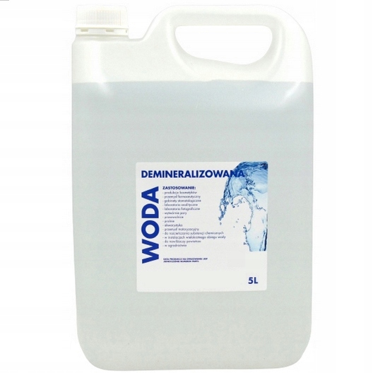 Woda demineralizowana 5L