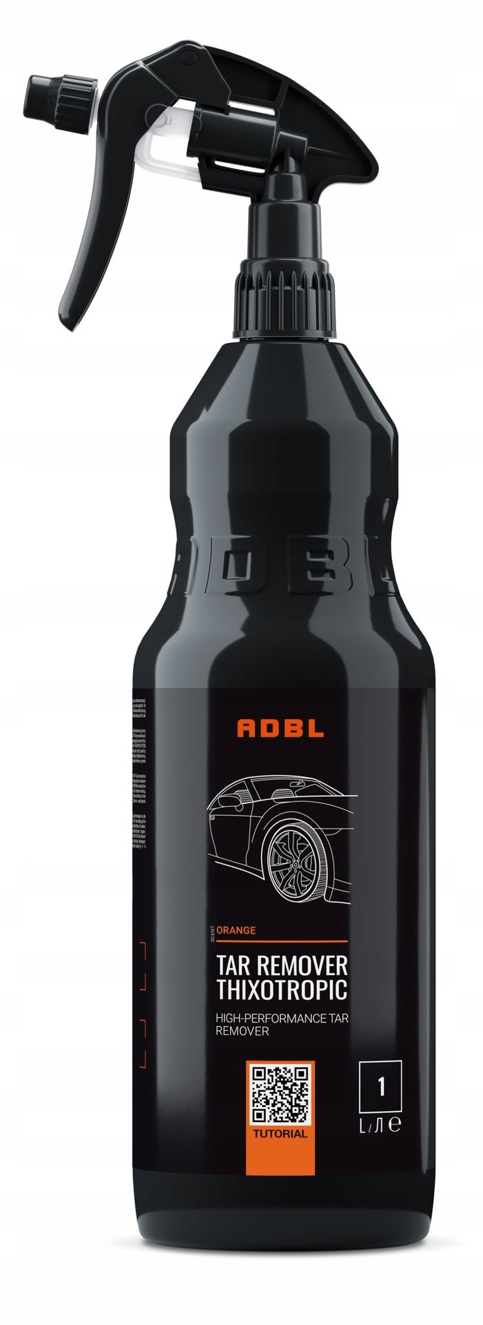 Adbl Tar Remover Thixotropic Usuwanie Smoły Żywicy Asfaltu 1L