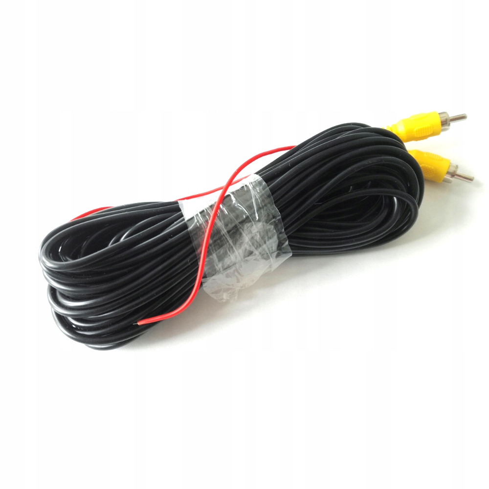 Kabel Rca 5m Przewód Do Kamer Cofania Chinch