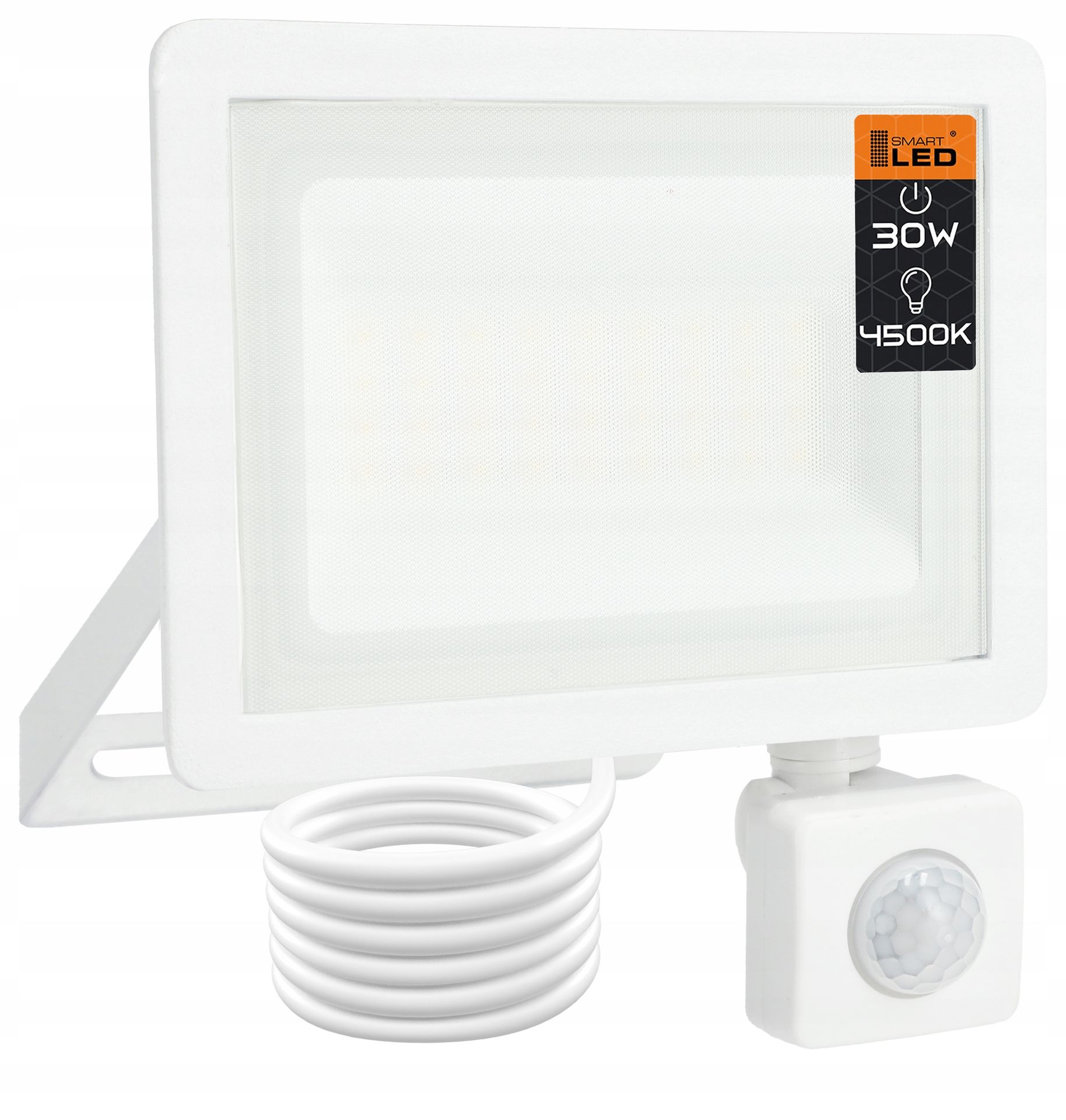 Naświetlacz Led Slim 30W halogen czujnik ruchu zmierzchu reflektor halogen