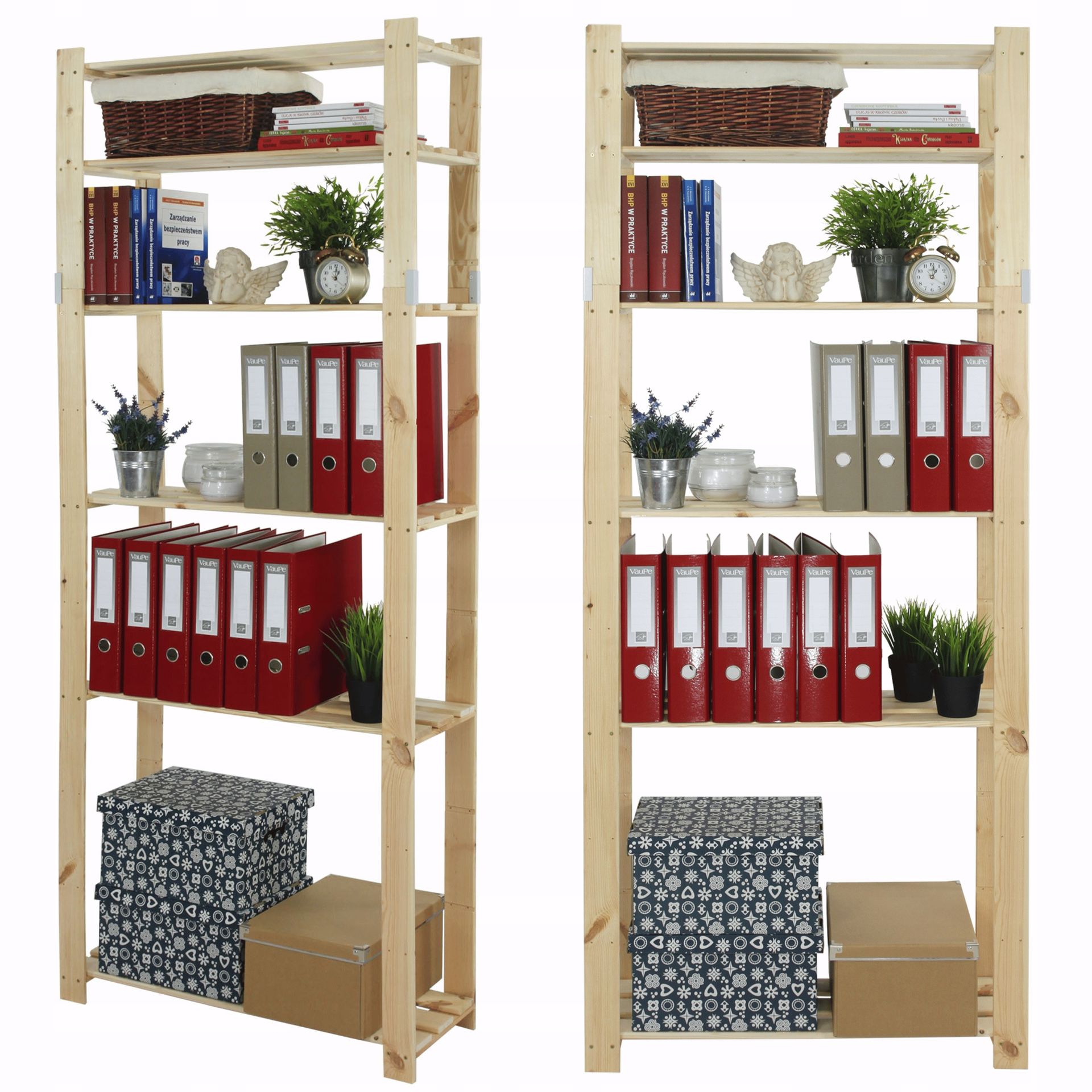 Regał na książki regał na zabawki regał drewniany do spiżarni 200cm Wysoki