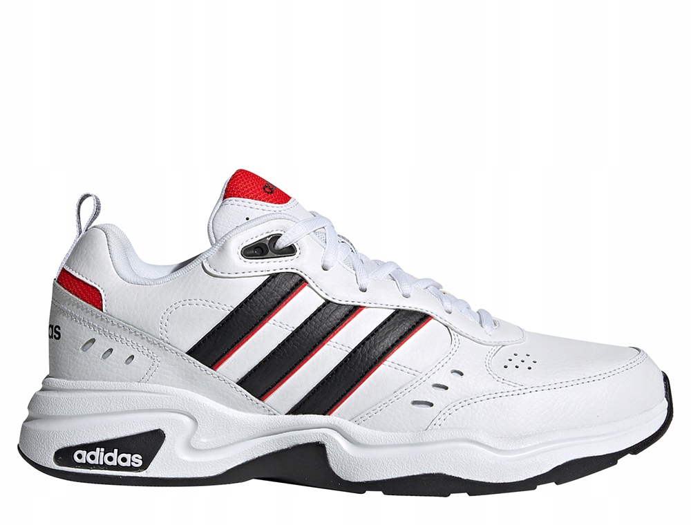 Buty męskie sportowe białe skórzane adidas Strutter EG2655 47 1/3