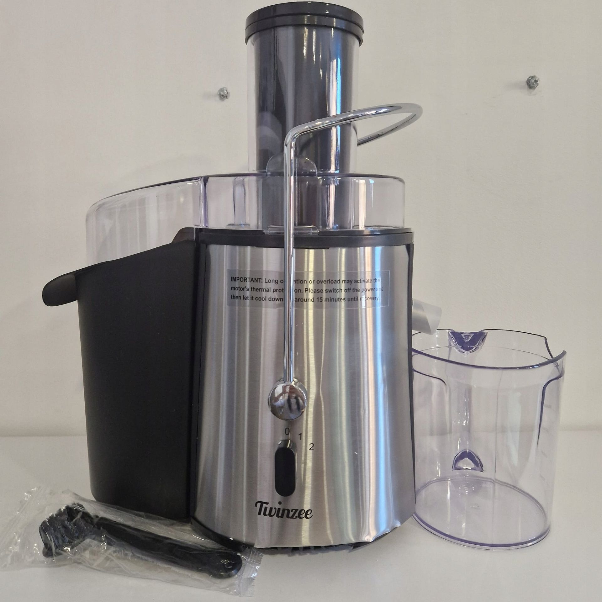 Sokowirówka Twinzee SD80A srebrny/szary 850 W