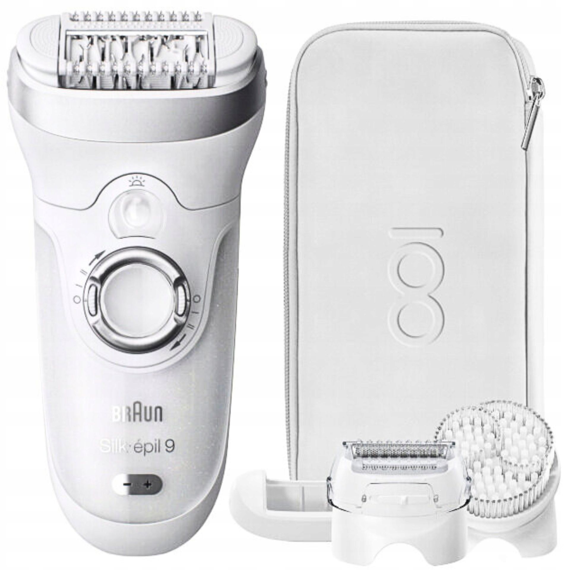 Depilator Braun Silk-epil 9 Edycja Limitowana 4 Nasadki Etui