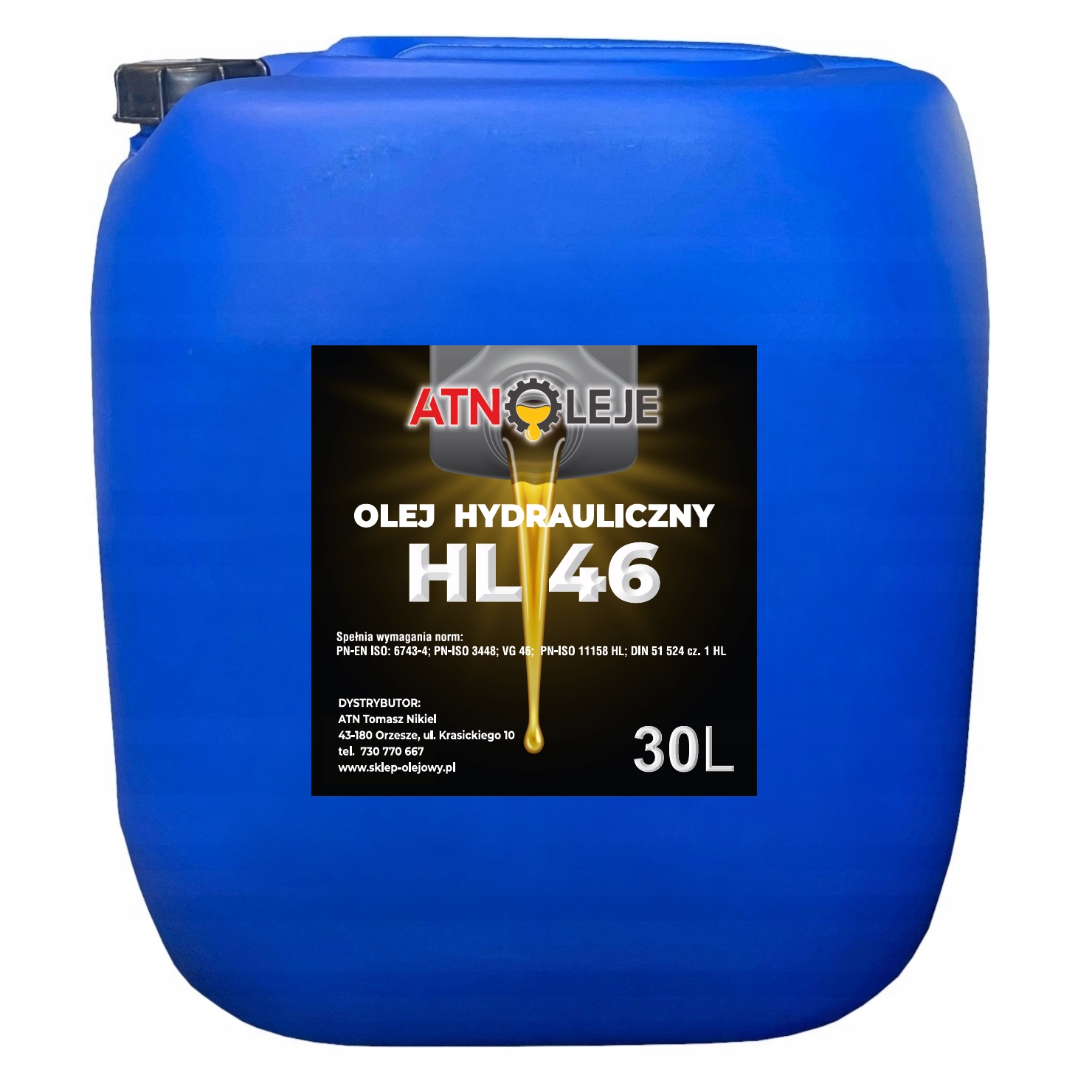 Olej Hydrauliczny Hl 46 30 L HL46 L-HL46