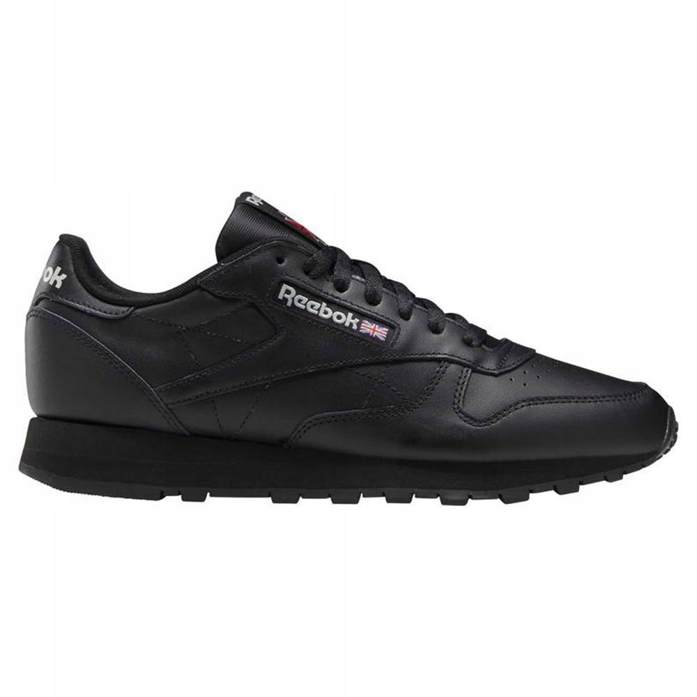 Buty męskie sportowe Reebok Classic Leather czarne 100008494 42,5