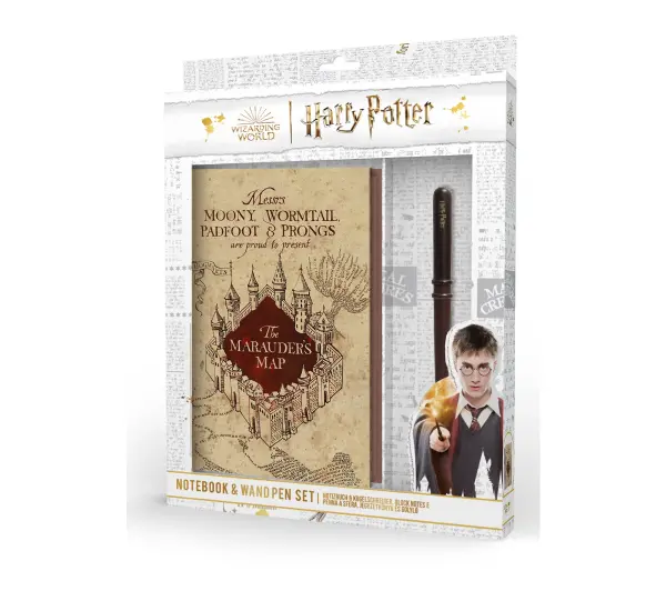 Pyramid SR74636 Notatnik i Długopis Harry Potter The Maruders Map