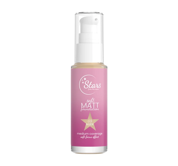 Stars from the Stars Soft Matt Foundation podkład matujący 03 Nude 30ml