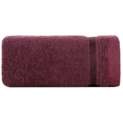 Ręcznik Abbie (07) Bordowy 50 x 90 cm