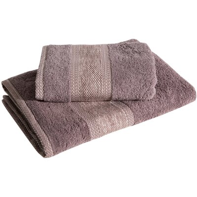 Komplet Ręczników Kąpielowych 2 szt Kali Brąz