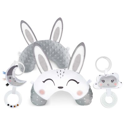 Poduszka z grzechotką i gryzakiem do mat Nukido