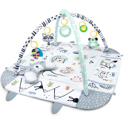 Ricokids Mata interaktywna edukacyjna 110 x 100 cm Królik