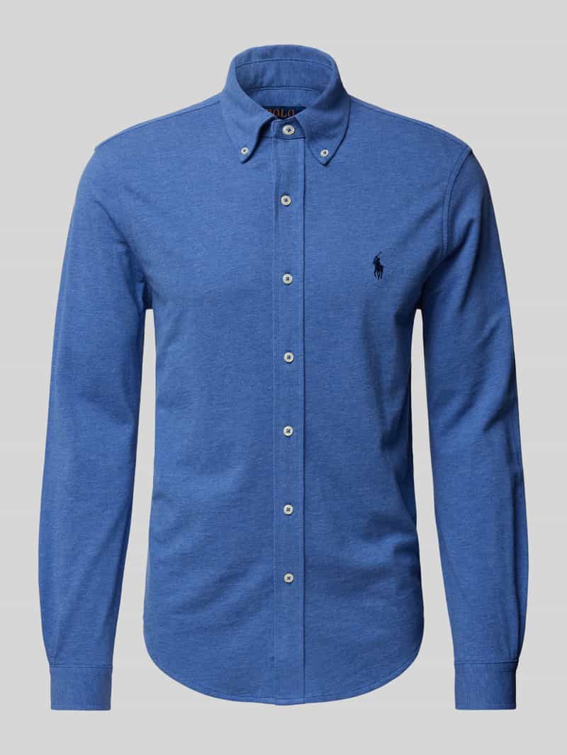 Koszula casualowa o kroju regular fit z kołnierzykiem typu button down