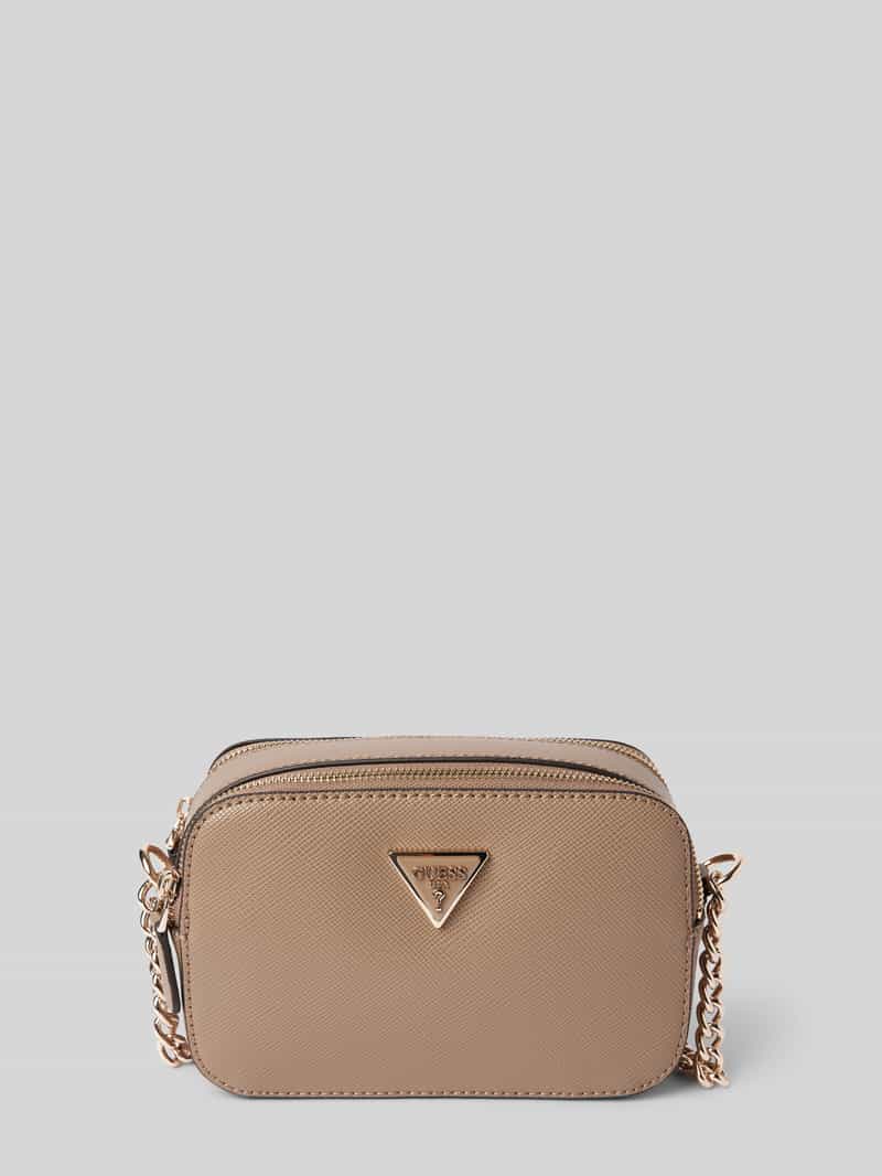 Torba na ramię z aplikacją z logo model ‘NOELLE’