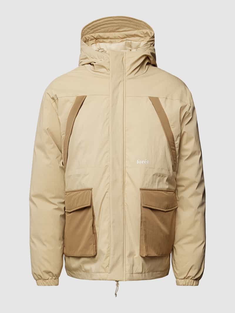 Parka dwukolorowa