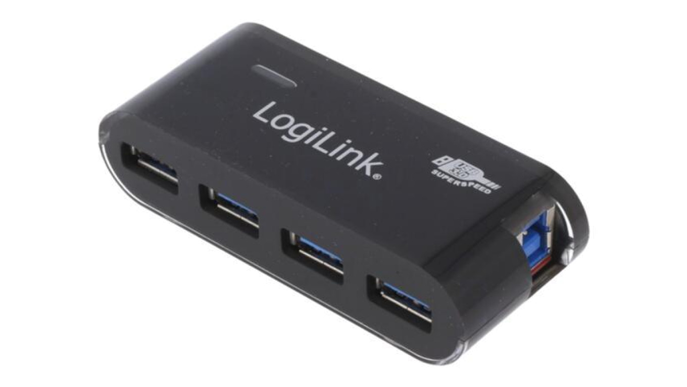 UA0170 Hub USB, DC, USB A gniazdo x4, USB B gniazdo, USB 3.0, PnP, 5Gbps
