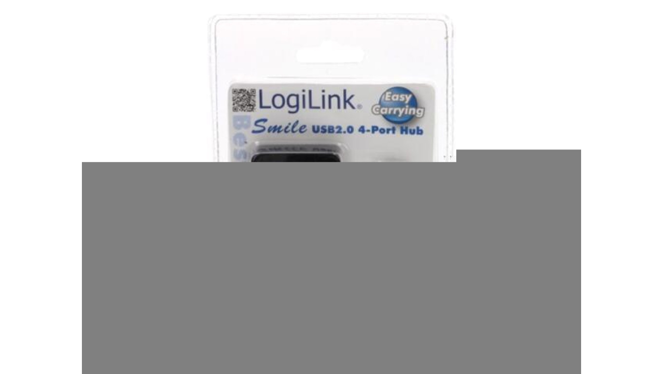 UA0139 Hub USB, USB A gniazdo x4, USB A wtyk, USB 2.0, PnP, czarny