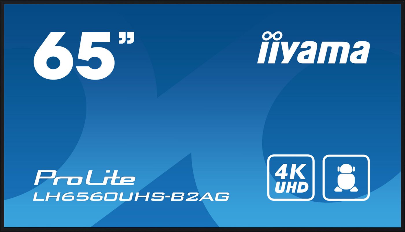 Ekran DigitalSignage iiyama LH6560UHS-B2AG 65