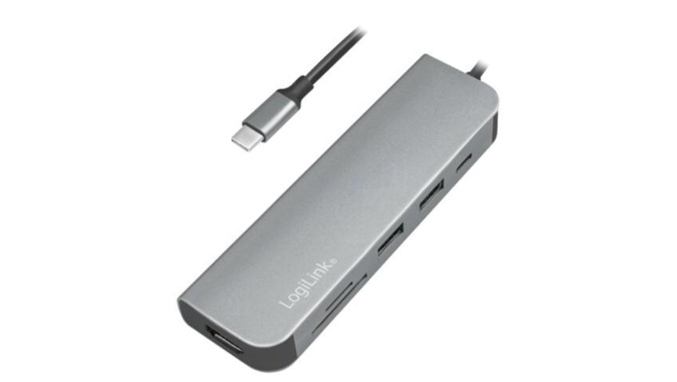 UA0343 Hub USB, Thunderbolt 3, USB 2.0, USB 3.0, microSD,SD, Ultra HD 4K