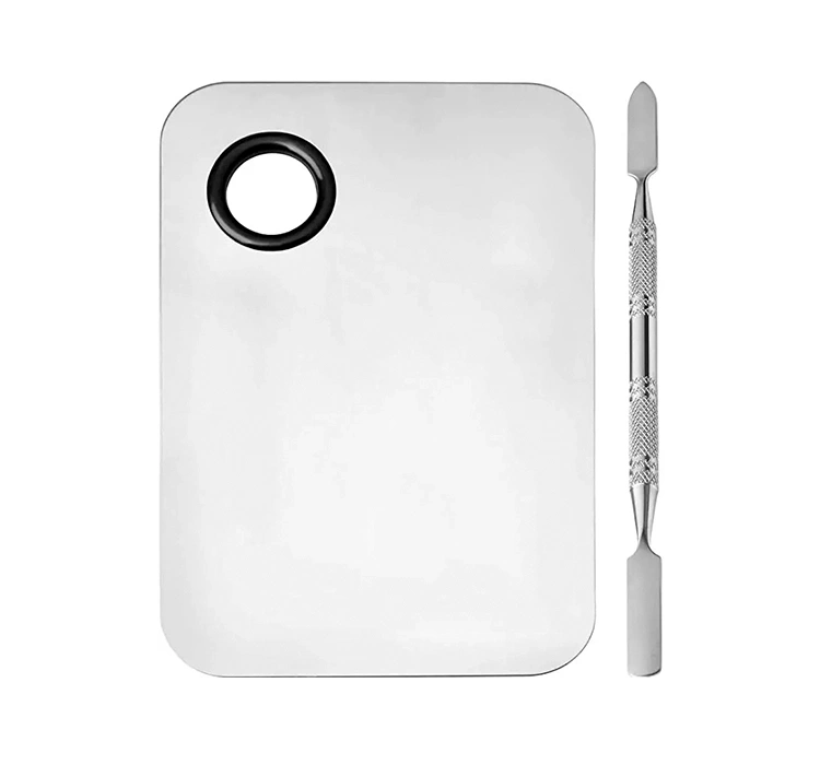 Deni Carte paletka do mieszania kosmetyków + radełko