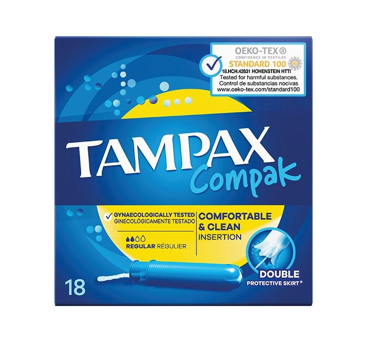 Tampax Compak Regular Tampony 18 sztuk