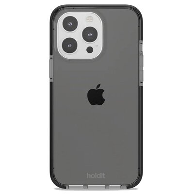 Holdit Seethru Case iPhone 15 Pro Max Black