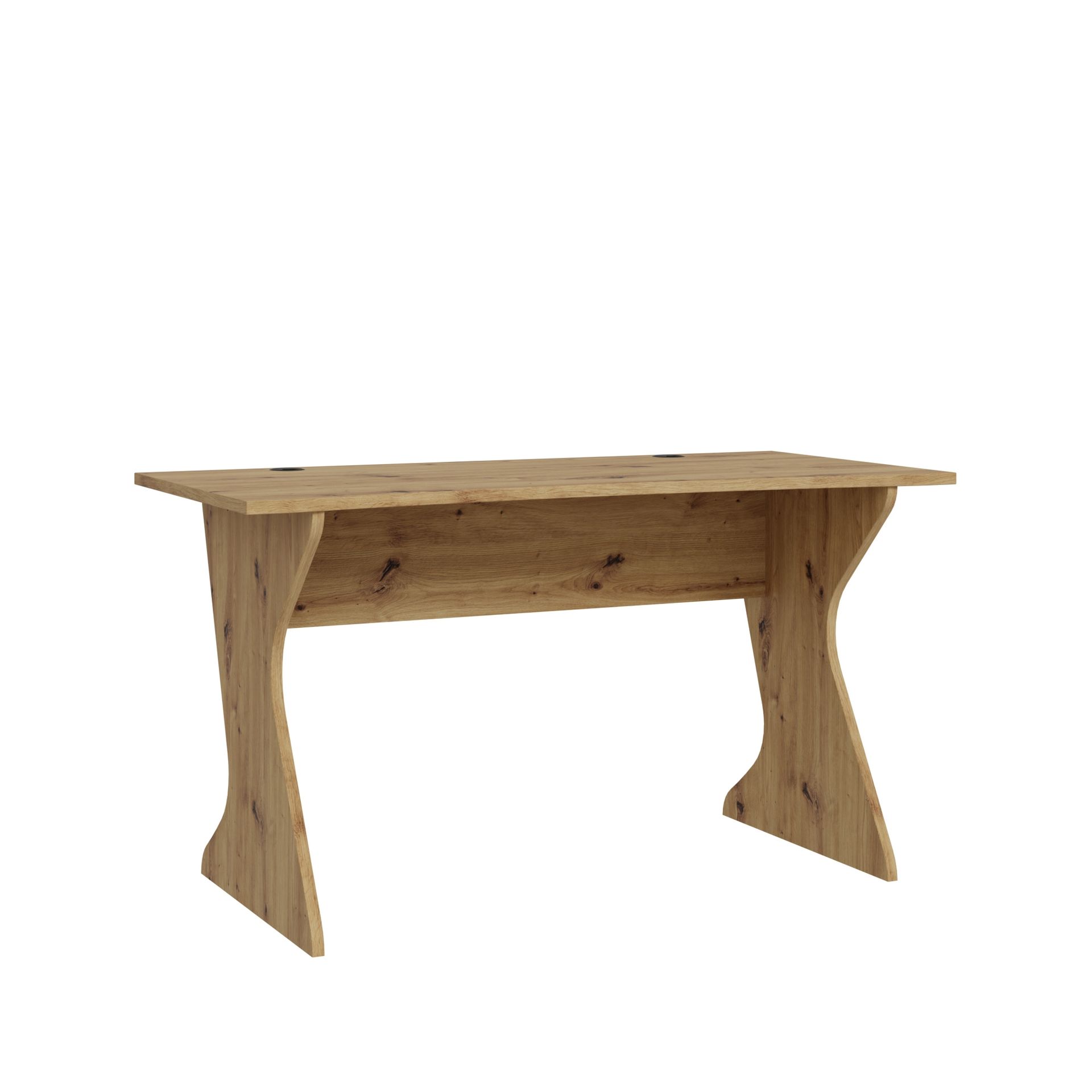 Biurko 140 cm Utapau UTPB202-D78 Dąb Artisan Forte Dąb Artisan