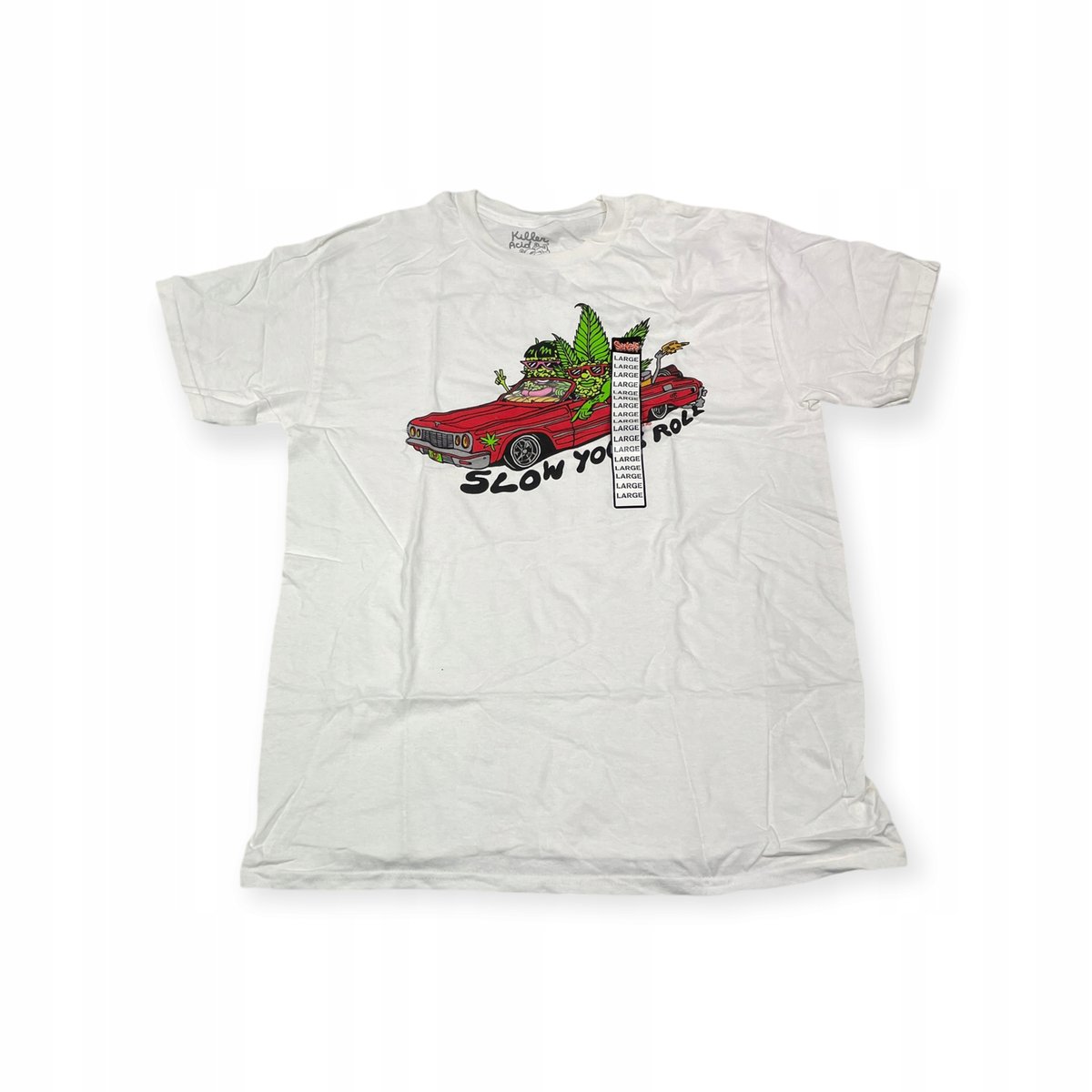 Koszulka T-shirt męski okrągły dekolt SPENCER'S KILLER ACID M
