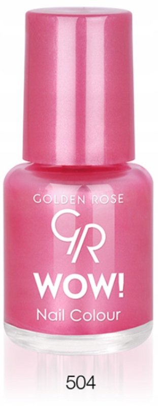 Lakier do paznokci Golden Rose 6ml WOW trwały 504