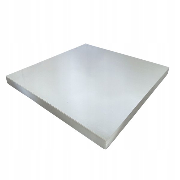 PODKŁAD POD TORT STYRODUR GRUBY WYTRZYMAŁY Z PODKŁADKĄ SREBRNY 40 x 60