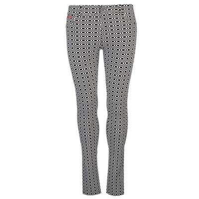 Lee Cooper  legginsy w kratkę czarno-białe AOP, Rozmiar S