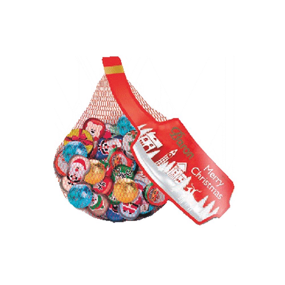 Czekoladki świąteczne Kulki, Figurki Talarki Boże Narodzenie Baron 150g