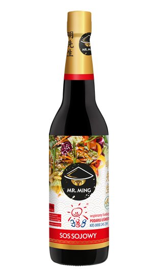 Sos sojowy JASNY 625ml Mr Ming