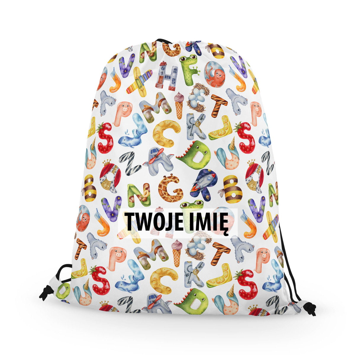 WORKO-PLECAK DZIECIĘCY z Twoim imieniem Literki 141