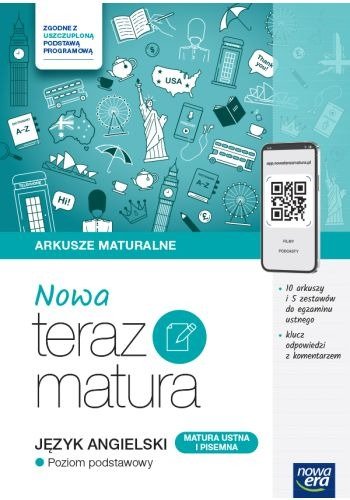 Teraz Matura 2024/2025. Język angielski. Arkusze maturalne. Zakres podstawowy