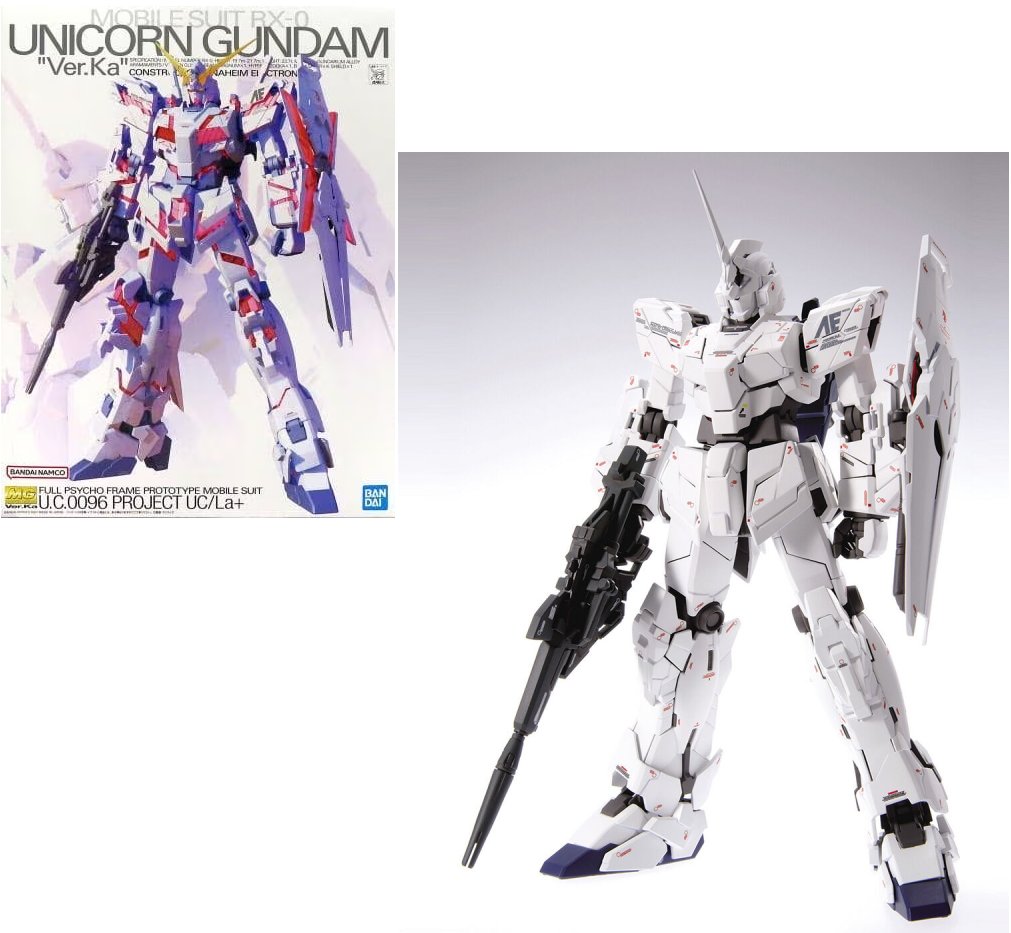 Gundam - Hg 1/144 Unicorn Gundam Ver. Ka  - Model Kit