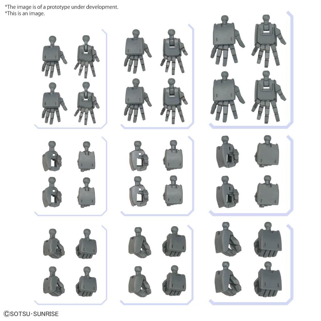 Gundam - Option Parts Set Gunpla 3 (Build Hands Edge) - Model Kit