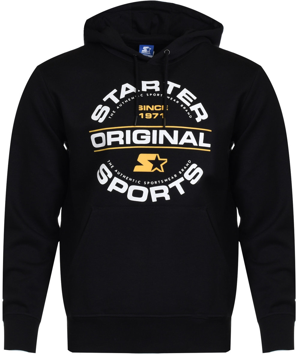 Bluza z kapturem STARTER - SAMFORD OH HOODY CTK00792 BLACK-L