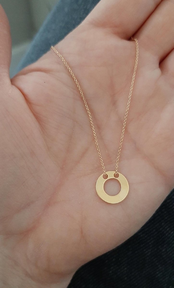 Złoty Komplet CELEBRYTKA kółka kółeczka koła