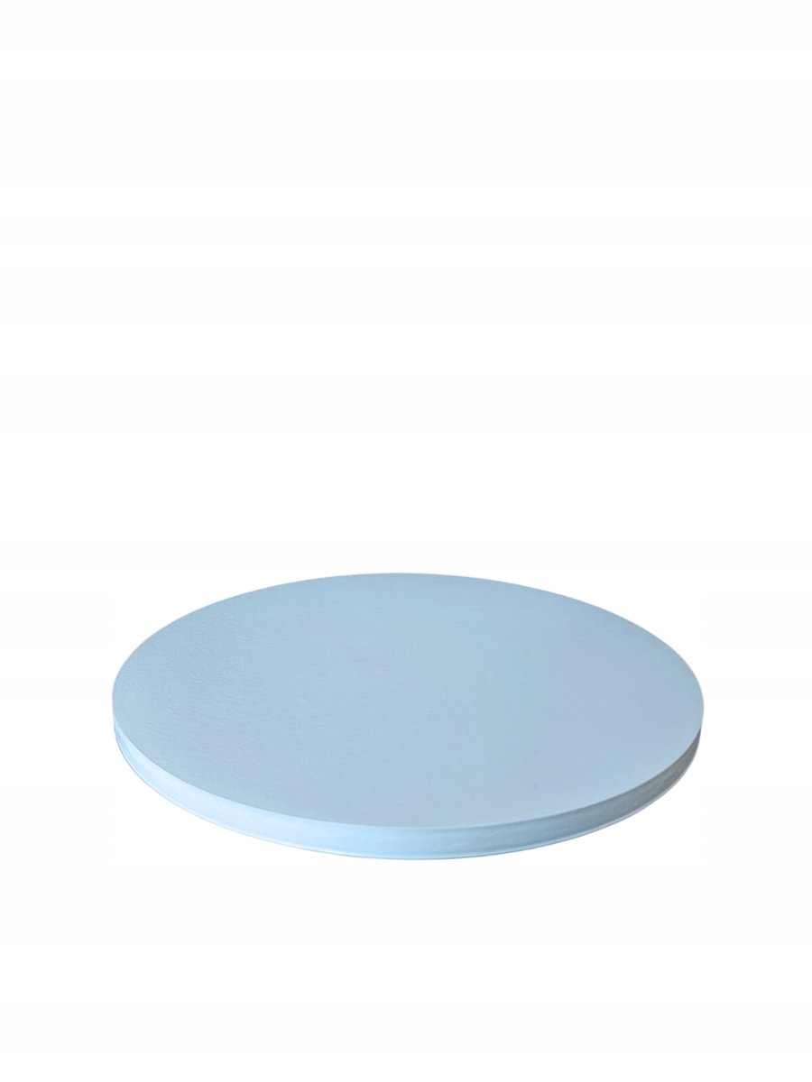 PODKŁAD POD TORT NIEBIESKI 22 cm OKRĄGŁY GRUBY DO STYLU ANGIELSKIEGO