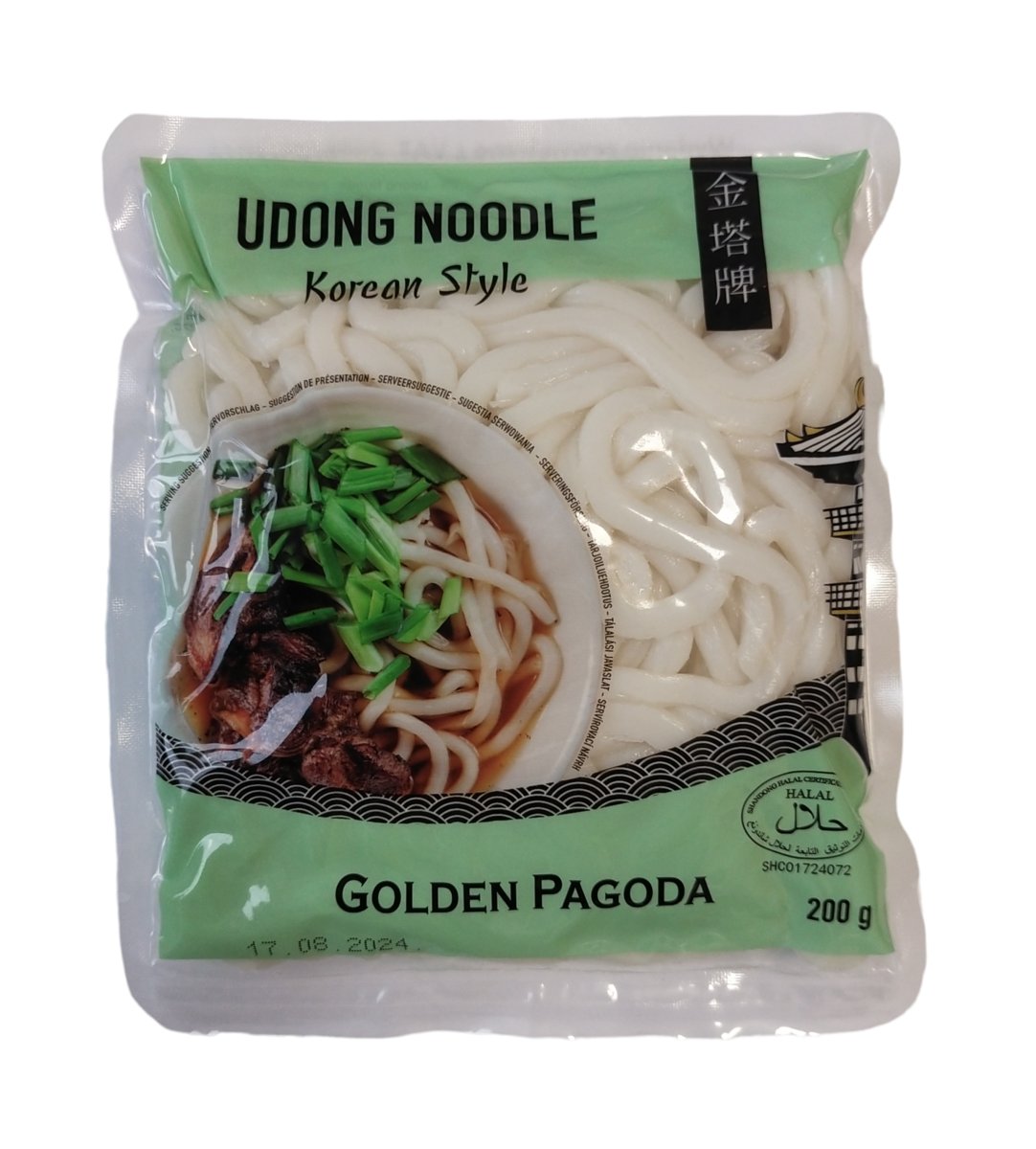 Makaron udon świeży 200g Golden Pagoda